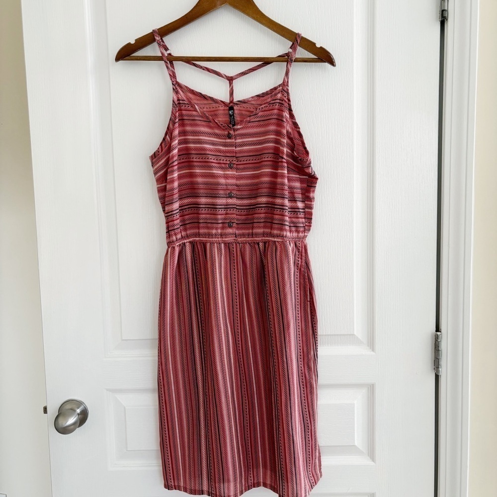 Kuhl Striped Sleeveless Dress XS Summer Vacation